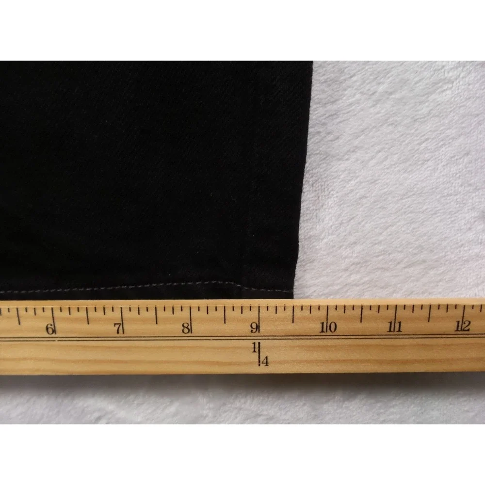 Vintage Levis Mens Jeans 44 x 30 Black Denim 550‎ Tapered Leg Relaxed Fit NWT